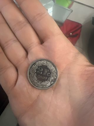 2 Francos Suizos 2009 Helvetica