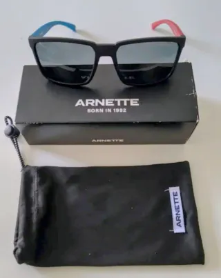 Gafas de Sol Arnette Negras Multicolor