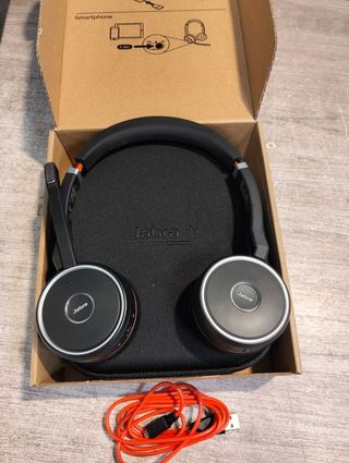 Jabra Evolve 75 MS Auriculares Inalámbricos Estéreo On-Ear certificados por Microsoft