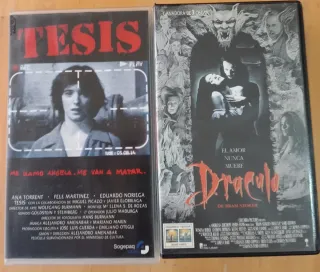 Cassete VHS: Star Wars, Dune, Terminator, ecc.