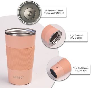 NUEVATaza Café SUNTQ reutilizable ACERO INOXIDABLE