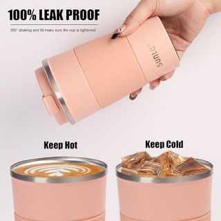 NUEVATaza Café SUNTQ reutilizable ACERO INOXIDABLE