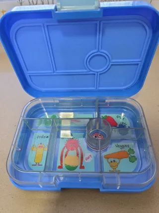 Fiambrera Yumbox Azul Gato