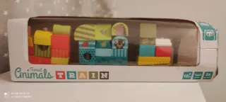 Tren de madera Forest Animals