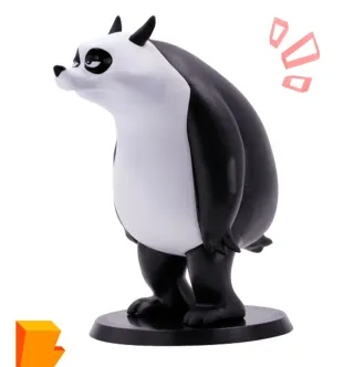 Action Figure Zerocalcare: Il Panda.Uscita  N° 6