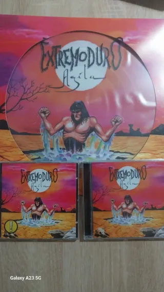 Extremoduro lote Agila 2 CD + Vinilo picture disc