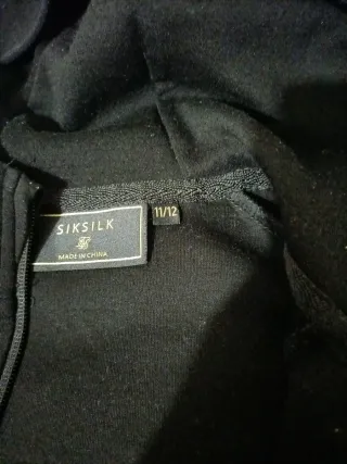 Chaqueta SikSilk Algodón Negra Talla M