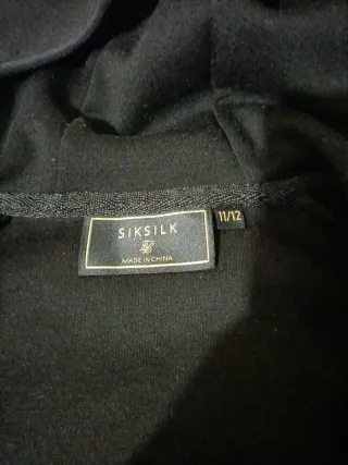 Chaqueta SikSilk Algodón Negra Talla M