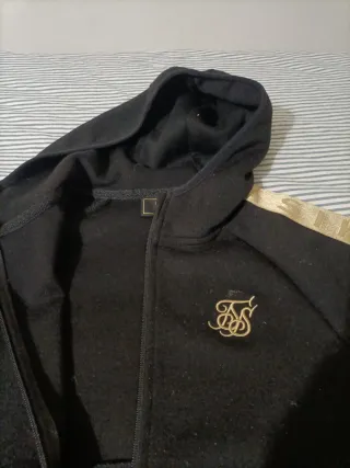 Chaqueta SikSilk Algodón Negra Talla M