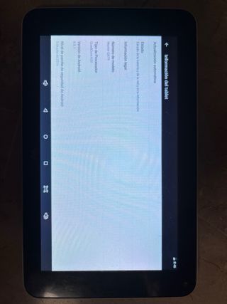 Tablet Woxter QX79 Negra y blanca