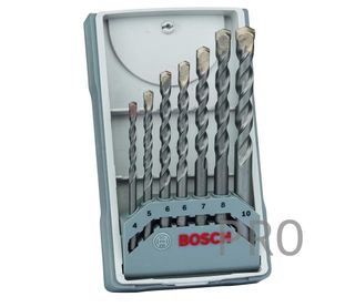 Juego de 7 brocas para hormigón Bosch