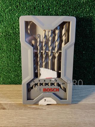 Juego de 7 brocas para hormigón Bosch