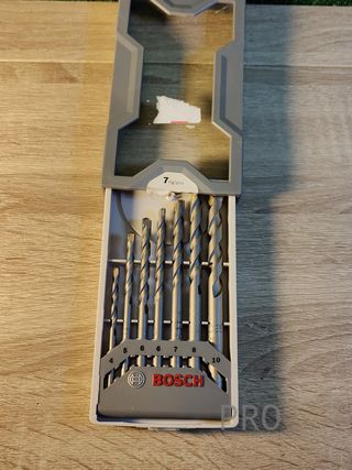 Juego de 7 brocas para hormigón Bosch