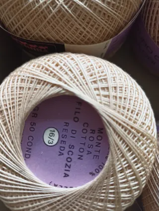 Gomitoli cotone Monte Rosa - 8 gomitoli