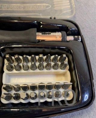 Juego de destornilladores de carraca