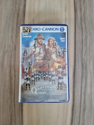 VHS Allan Quatermain y la Ciudad Perdida del Oro