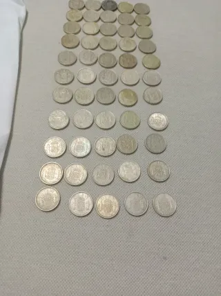 55 Monedas 100 Pesetas