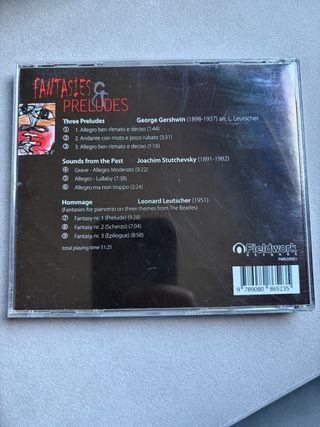 CD Orion Ensemble Fantasies & Preludes