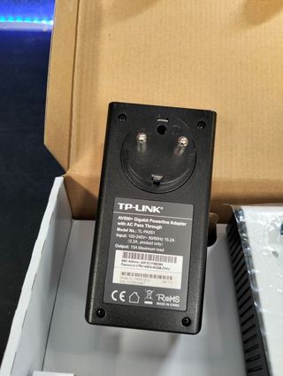 Adaptador PLC TP-LINK AV500 500Mbps con enchufe