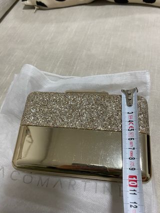 Bolso de fiesta dorado