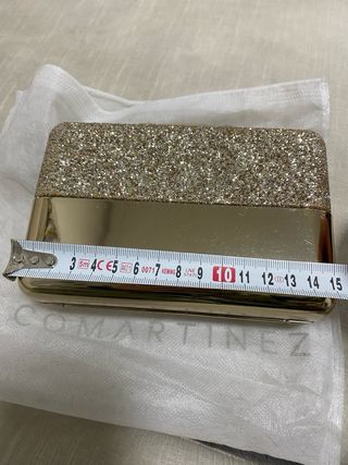 Bolso de fiesta dorado