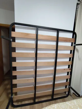 Somier 150x180 Metal y Madera en perfecto estado