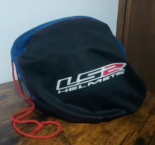 Casco Moto LS2 Blanco Flores Rosas