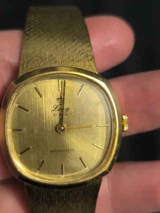 Reloj de Pulsera Dorado Mujer