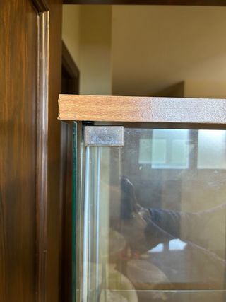 Vitrina expositora cristal 3 baldas