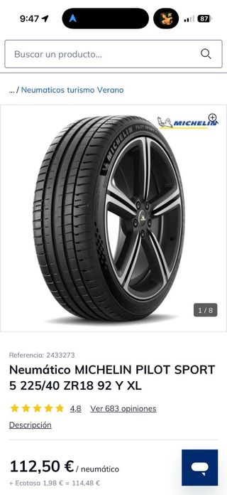 2 Neumáticos bridgestone 225-65-17 FERNANDO