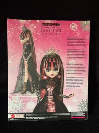 Draculaura Howliday Monster High Edición Invierno