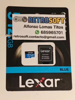 Micro SD personalizada para 3mulacion