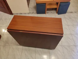 Mesa comedor plegable madera