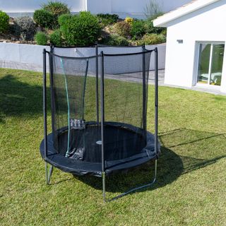 Cama Elástica 240 Red Seguridad Montaje Sin Herramientas