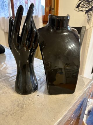 Portagioie manichino nero