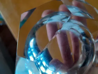 Cenicero de cristal Vitage