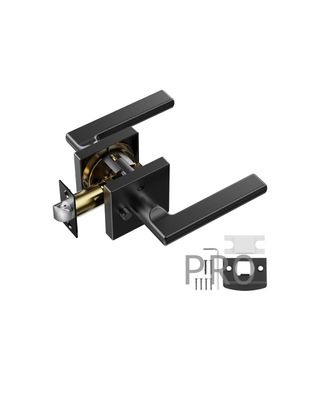 Manija de Puerta Interior en Negro VEVOR