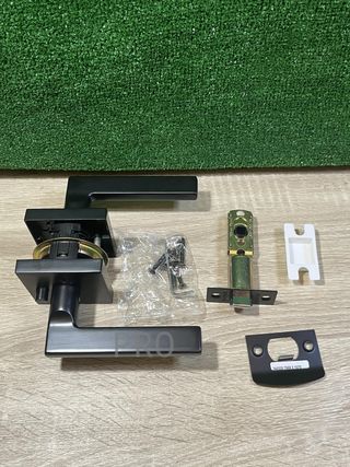 Manija de Puerta Interior en Negro VEVOR