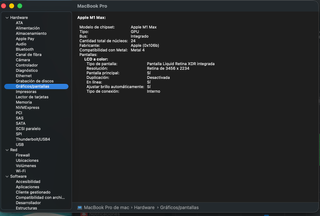 MacBook Pro 16" M1 MAX 10CPU/24GPU 32GB RAM, 1TB