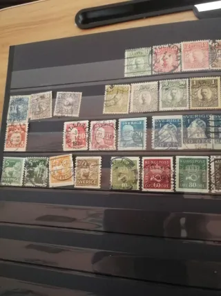 Album francobolli Briefmarken Svezia