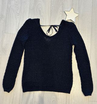 Jersey Massimo Dutti Talla S Negro