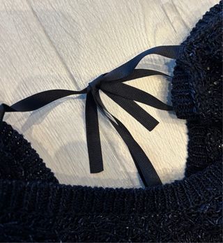 Jersey Massimo Dutti Talla S Negro