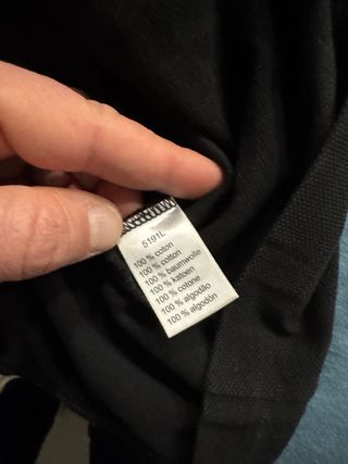 Polo Lacoste Uomo Taglia S nera