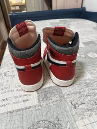 Nike Air Jordan 1 Rojo Blanco Talla 36