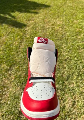 Nike Air Jordan 1 Rojo Blanco Talla 37.5