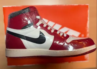 Nike Air Jordan 1 Rojo Blanco Talla 38