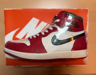 Nike Air Jordan 1 Rojo Blanco Talla 38