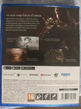Black Myth Wukong PS5
