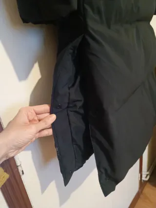 Abrigo Uniqlo Negro Talla M