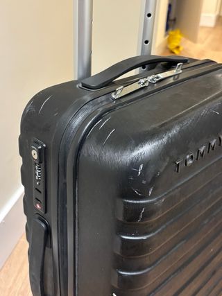 Maleta Cabina Tommy Hilfiger negra dura